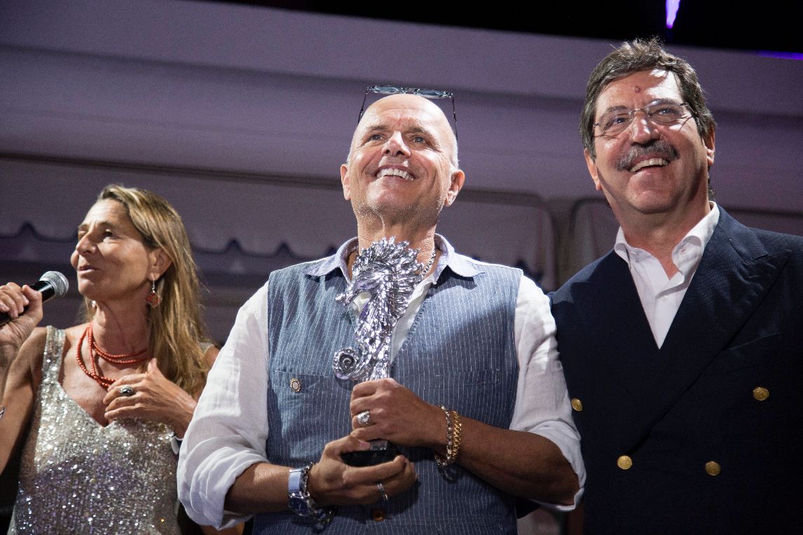 Ischia Global Fest - Premiazioni del 21 Luglio - Pantoliano Carriero
